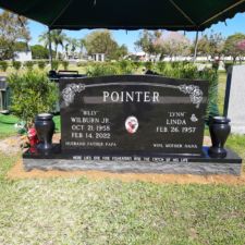 Black double memorial Serenity Gardens Lakeland, Fl