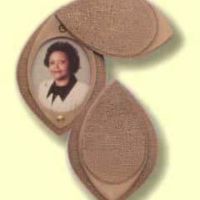 covered bronze frame