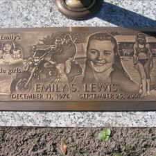 4 Personal photos cast in bronze