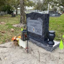 Bahama Blue memorial Largo Cemetery