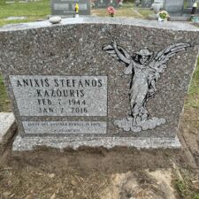 Large Angel on the cloud Cycadia Cemetery