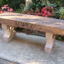kershaw pink bench