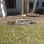 Street Address numbers on natural stone St. Petersburg, Fl