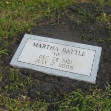 Basic single memorial
