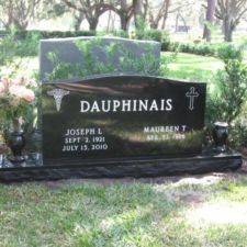 All polish black Sylvan Abbey Cemetery