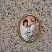 mausoleum photo with frame