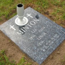 Blue pearl lawn crypt Cycadia Cemetery
