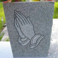 praying hands vase