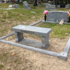 Coping lot with bench